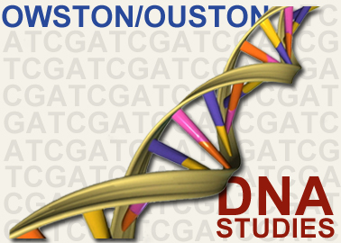 Owston/Ouston DNA Studies header. 